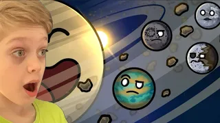 The Moons of Saturn @SolarBalls (REACTION)