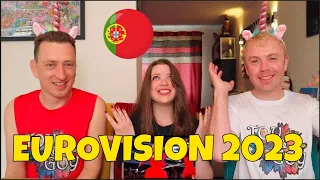 PORTUGAL EUROVISION 2023 SEMI FINAL 1 REACTION - Mimicat  - Ai Coração