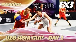 FIBA 3x3 - U18 Asia Cup 2017 - Pool Phase - Re-Live - Day 1 - Cyberjaya, Malaysia