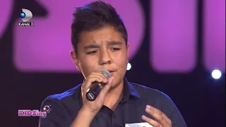 Raul Eregep canta I will always love you – Auditii Saptamana 1 – KIDSing 2014