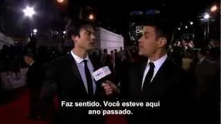 Ian Somerhalder Interview on the People's Choice Awards 2013 RED CARPET LEGENDADO PT BR