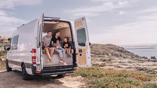 Roomtour #6 - Mercedes Sprinter SMOW - DIY Campervan mit genügend Platz für Familie mit zwei Kindern
