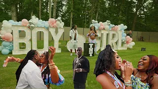 Deiondra Sanders & Jacquees Gender Reveal Party