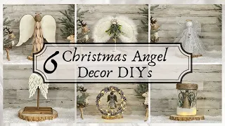 6 Christmas Angel Decor DIYs 🪽