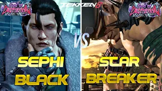 Tekken 8 ▰ SephiBlack (Rank #1 Dragunov) Vs StarBreaker (Rank #1 Bryan) ▰ Ranked Matches