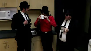 Things that happen in the Green Room: Blues Brothers' Coffee