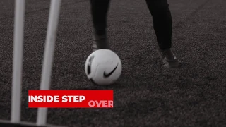 Inside Step Over (Football Skills To Beat Your Opponent - Move 8)