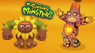 ПЕРВЫЕ МОНСТРЫ на острове ОГНЕННОЕ УБЕЖИЩЕ в игре Мои Поющие Монстры | My Singing Monsters