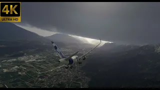 Landing at Innsbruck airport with Airbus A320- Xbox Series X, Microsoft Flight Simulator, 4K