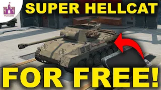 HOW to get a FREE PREMIUM Super Hellcat! - WoT Blitz