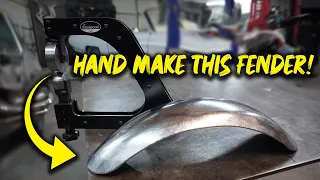 How to build a motorcycle fender | Mini English wheel