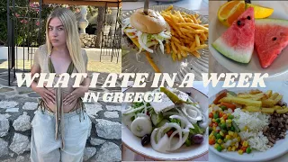 WHAT I EAT IN A WEEK IN GREECE | GLUTEN FREE + REALISTIC | SUMMER 2022 |