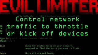 Take Control of Network Traffic with Evil Limiter [Tutorial]