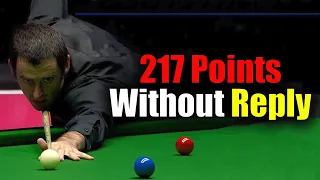 Ronnie O'Sullivan Blew His Opponent to Smithereens!