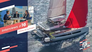 The 1st hydrogen-powered cruising catamaran: all about his technology | EODev [Full interview]