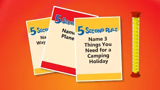 5 Second Rule Board Game Advertisement