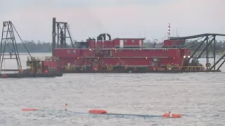 St Andrews State Park, Panama City FL Dredging the Pass Sept 29 2020