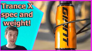 2022 Giant Trance X 29er 2. First Look and Weight!