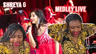 Reacting To Shreya Ghoshal Medley Live