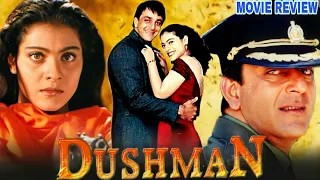 Dushman 1998 Hindi Movie Review | Sanjay Dutt | Kajol | Ashutosh Rana | Jas Arora | Kunal Khemu