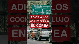 Se acabó el chollo de los coches de lujo en Corea del Sur #matricula #denuncia #coreadelsur