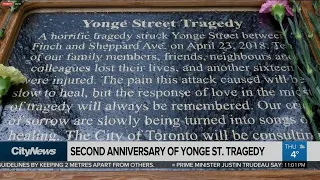 Memorials moved online for 2nd anniversary of van attack