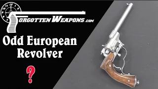 Strange Unique European Revolver