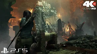 TOMB RAIDER DEFINITIVE EDITION PS5 Gameplay Walkthrough FULL GAME 4K60FPS GERMAN