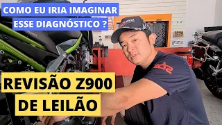 Revisão Kawasaki Z900 | Moto de leilão ✌️