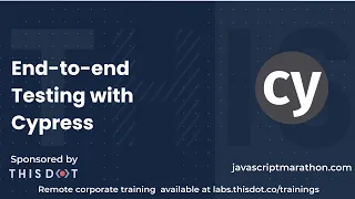 JavaScript Marathon: End-to-end Testing with Cypress