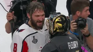 Capitals & Golden Knights shake hands at end of Stanley Cup Final