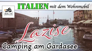 Italien - Camping am Gardasee - Lazise - Campingplatz Piani di Clodia - Urlaub mit dem Wohnmobil