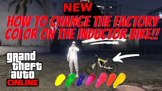🚨NEW🚨 How to change inductor bike color in gta5 online.