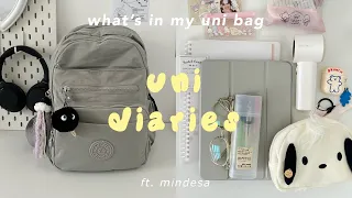 what’s in my college bag 📁🍓 college essentials ⋆·˚ ༘ *