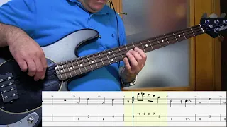 The Carpenters - Close To You Bass Cover with TAB