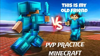 Minecraft i play greenmc pvp server with friend ep 2