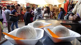 Surat's Famous "New Janta" Ice Cream Shop serving: Faloodas, Cold Cocoa, Fresh Juices, Chauta Bazaar