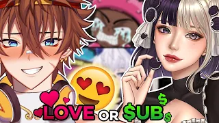 Vtuber Dating Show | Kenji Finds LOVE for Orihime on Love Or Sub
