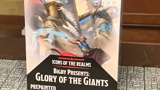 D&D Icons of the Realms: Bigby Presents Glory of the Giants Booster Unboxing