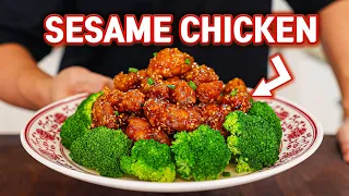 The Easiest Sesame Chicken That Will Change Your LIFE!