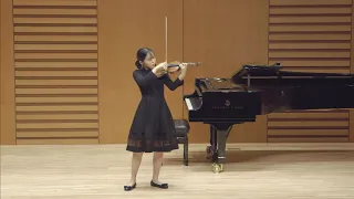 Bach sonata No.1 Fugue 17세 명경민 국제아트홀에서
