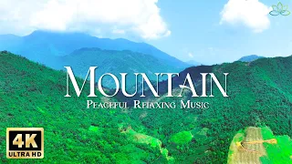 4K Travel Spring Moutain Scenery 🌿 Soothing Piano Music for Happy Morning🌿 Natural Dreams Music