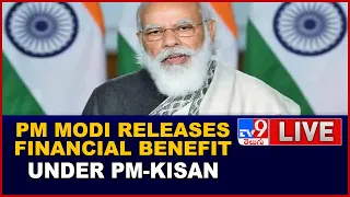 PM MODI LIVE | Modi Releases Financial Benefit Under PM-KISAN - TV9