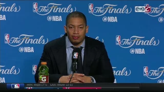 Tyronn Lue postgame comments | Cavs vs. Warriors | NBA Finals