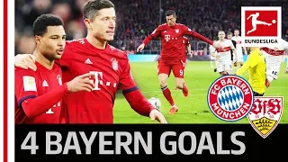 FC Bayern München vs. VfB Stuttgart I 4-1 I Thiago, Lewandowski & Co. Hungry for Goals