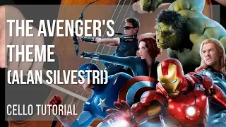 How to play The Avenger's Theme by Alan Silvestri on Cello (Tutorial)