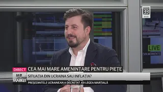 Cea mai mare amenințare pentru piețe: situația din Ucraina sau inflația?