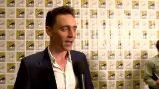 Tom Hiddleston on appearing as LOKI at Comic-Con 2013