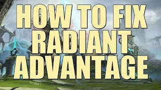 How to Fix the Radiant Advantage in Dota 2