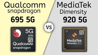 Snapdragon 695 5G vs Dimensity 920 5G : tests and benchmarks | TECH TO BD